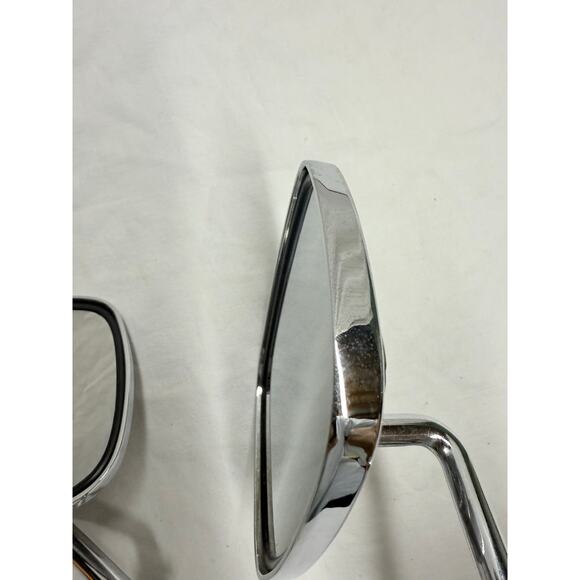Harley Davidson Live to Ride Mirrors Square Short Stem ChromePair LH RH - Picture 11 of 16